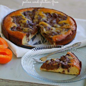 Paleo Apricot Chocolate Swirl Cake