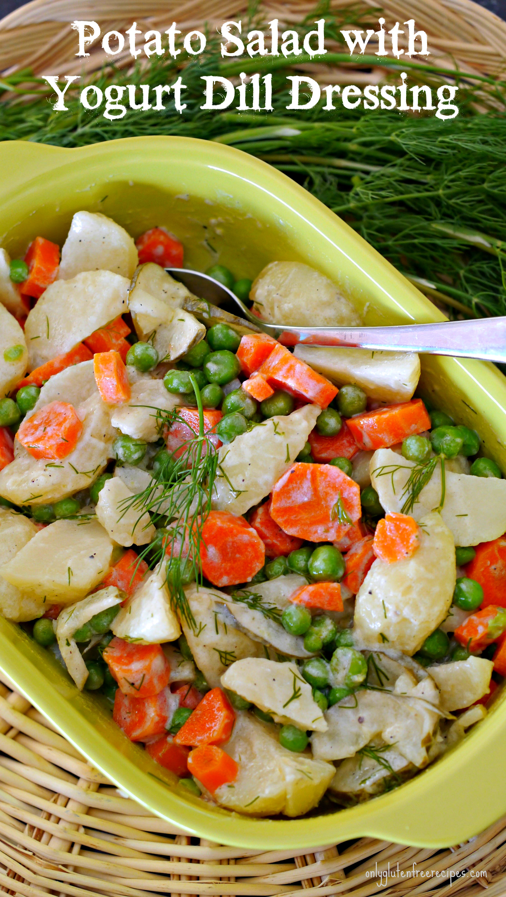 People have opinions about all sorts of things, food not the least of them. Best Dressing For Potato Salad . Potato Salad with Yogurt Dill Dressing - Only Gluten Free ...