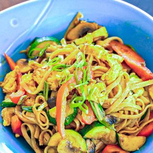 Gluten Free One Pot Singapore Noodles