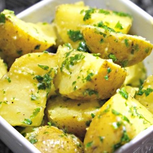 Potatoes With Parsley and Garlic