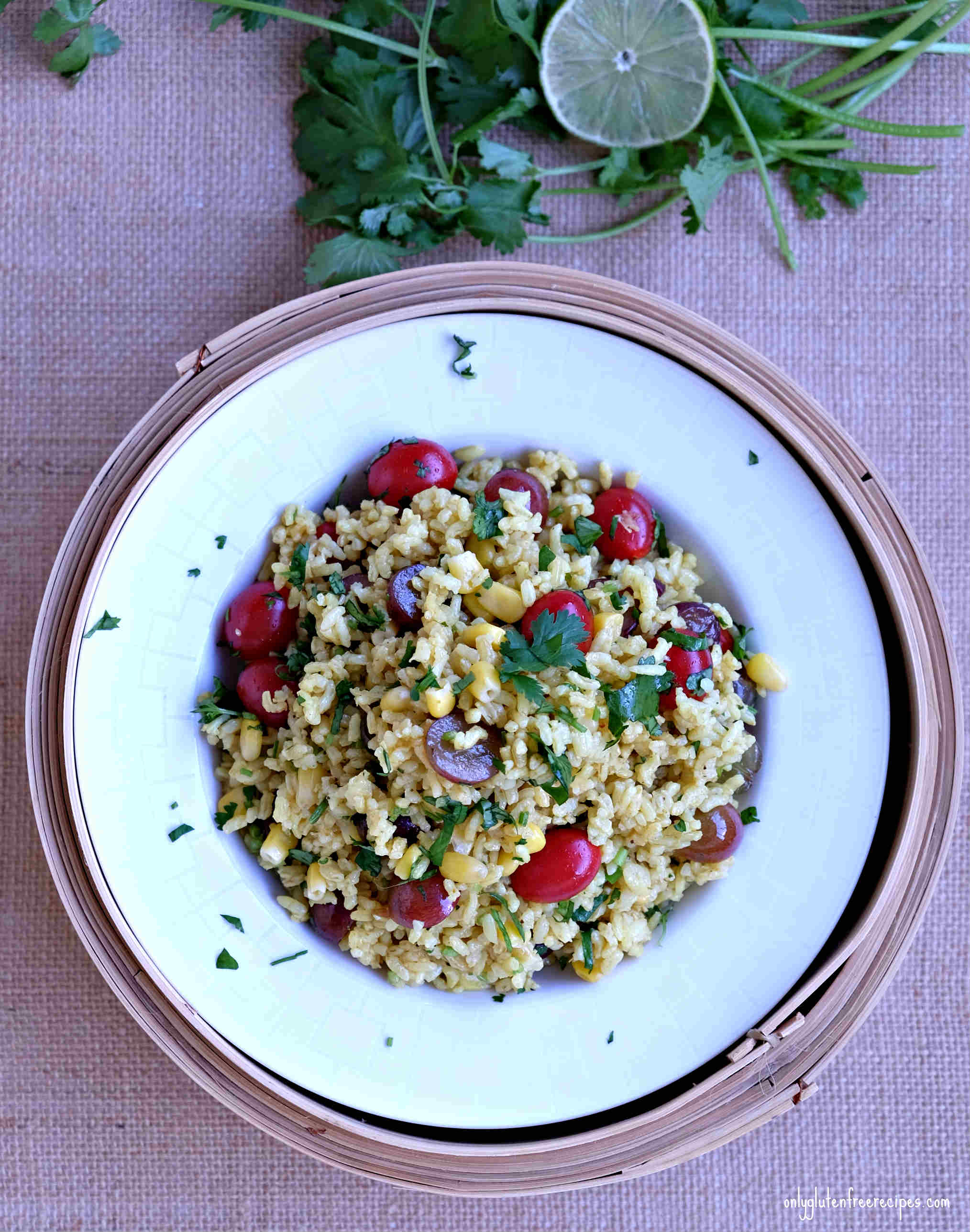 Gluten Free Curried Rice Salad - Only Gluten Free Recipes