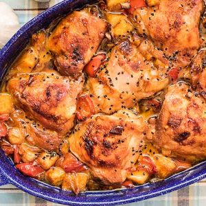 Baked Hawaiian Chicken with Pineapple
