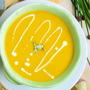 Cream Of Butternut Squash Apple Soup