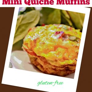 Gluten Free Mini Quiche Muffins