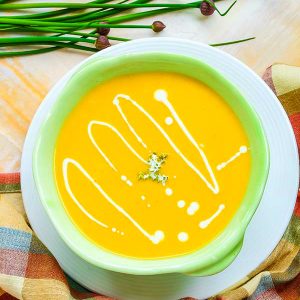 Cream Of Butternut Squash Apple Soup