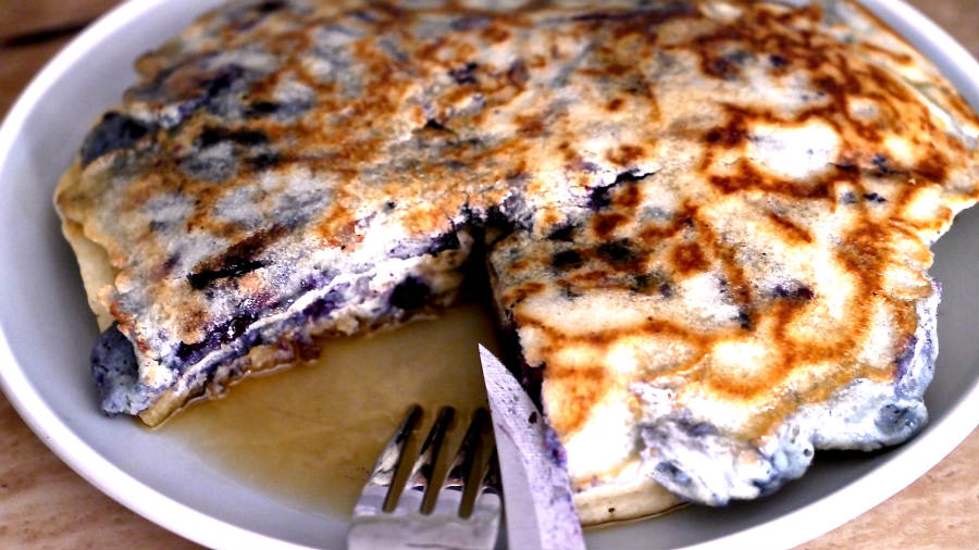 blueberry pancakes, gluten free