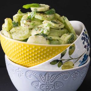 German Cucumber Salad Recipe