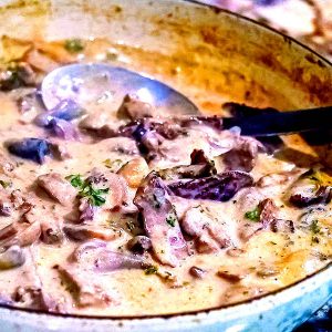 Easy Gluten Free Beef Stroganoff Recipe