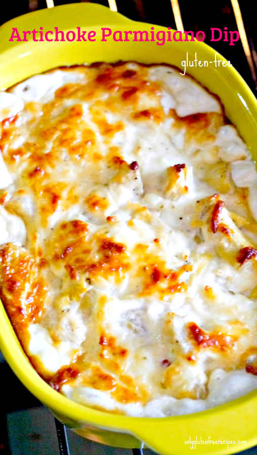 Gluten-Free Easy Hot Artichoke Dip Recipe