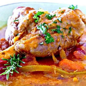 Lamb Shank Italian Way