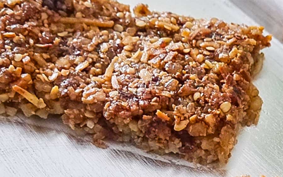 Walnut And Fig Healthy Energy Bar