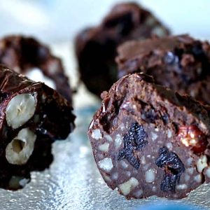 4-Ingredient Gluten Free Chocolate Hazelnut Clusters