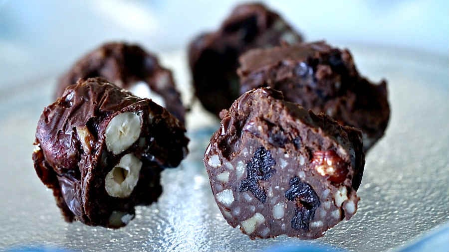Chocolate Hazelnut Clusters