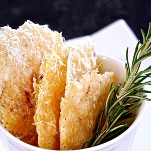 Gluten Free Simple Parmesan Chips