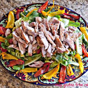 Winter Salad with Maple Ginger Chicken
