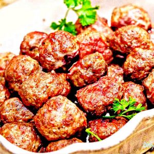 Gluten-Free, Egg-Free Italian Meatballs