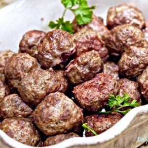 Gluten-Free, Egg-Free Italian Meatballs
