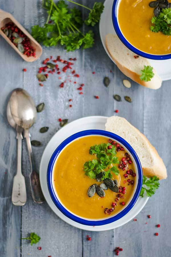 Healthy Thai Carrot Soup