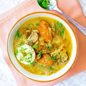 Sauerkraut Soup Recipe