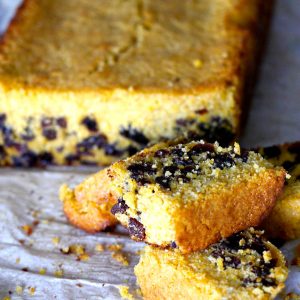 Gluten Free Cornbread with Raisins