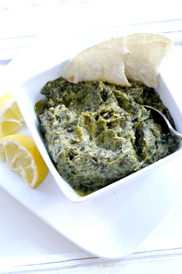 Indian Creamed Spinach ~ Palak - Only Gluten Free Recipes