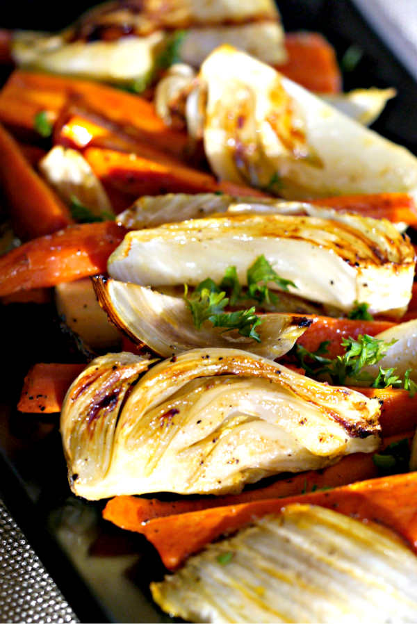 Simply Roasted Fennel With Carrots - Only Gluten Free Recipes