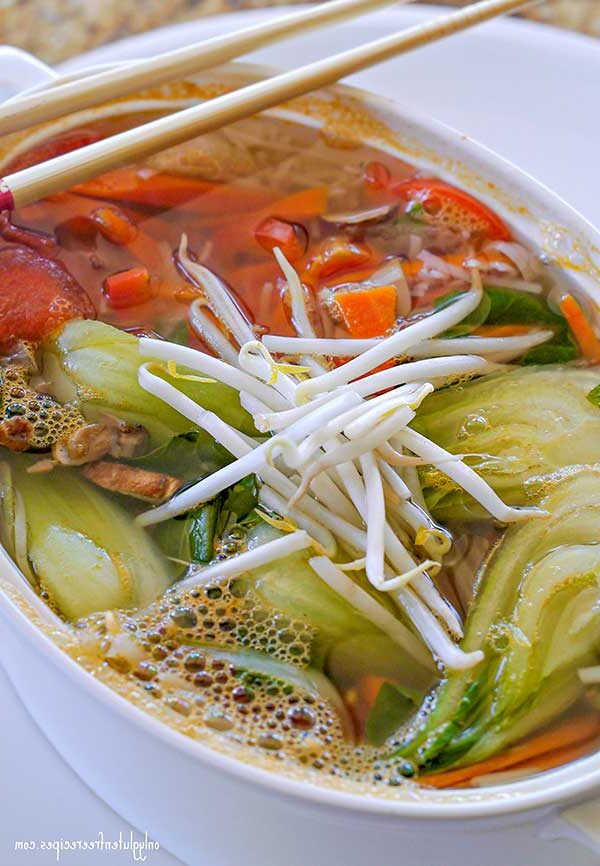 Healthy Low-Carb Bok Choy Soup