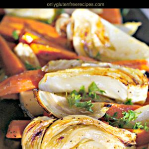 Simply Roasted Fennel With Carrots