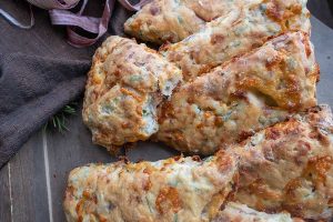 bacon and cheese scones