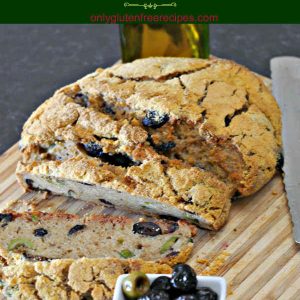 Gluten-Free Mediterranean Olive Bread