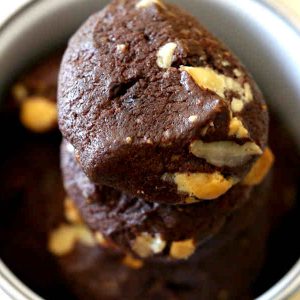 Gluten-Free Double Chocolate Walnut Cookies
