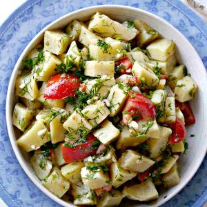 Sweet Potato Salad With Herb Vinaigrette