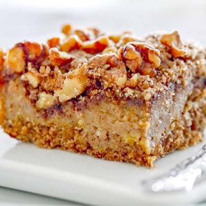Gluten-Free Sweet Potato and Walnut Squares