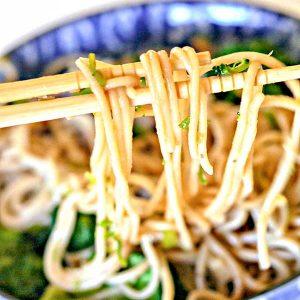 Gluten-Free Sticky Garlic Noodles Recipe