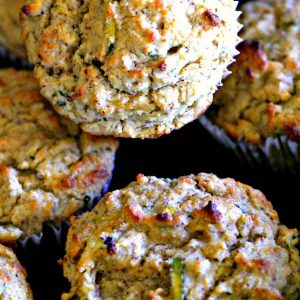 Gluten-Free Apple Zucchini Muffins