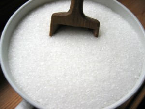 refined white sugar