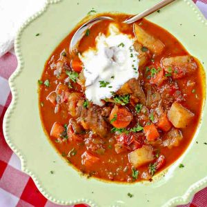 Authentic Hungarian Goulash (Gluten-Free)