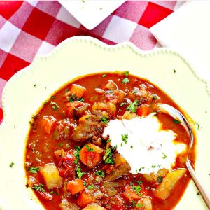 Authentic Hungarian Goulash – Gluten Free