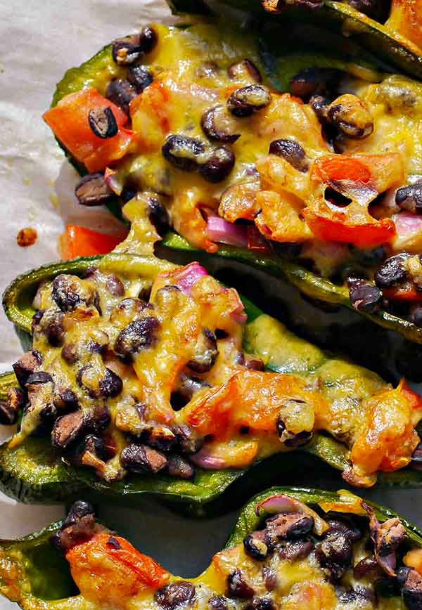 stuffed poblano peppers