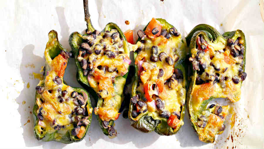 Roasted Stuffed Poblano Pepper Only Gluten Free Recipes