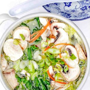 Vegetables in Clear Broth Hot Pot