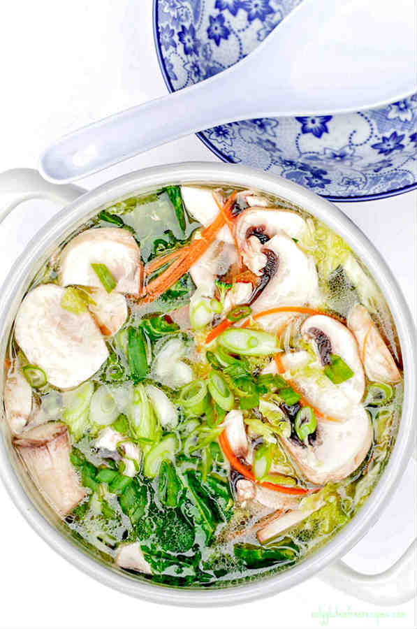 Vegetables in Clear Broth Hot Pot
