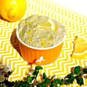 Gluten Free Lemon Cream Chia Pudding
