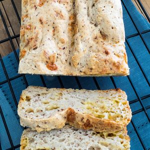 Gluten-Free Olive Oil Cheese Bread