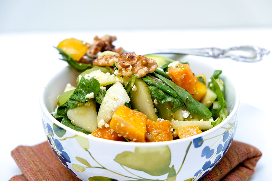 butternut squash apple salad