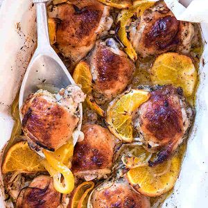 Roasted Orange Citrus Chicken Recipe