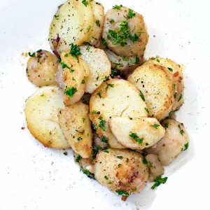 German Potatoes with Parsley Recipe