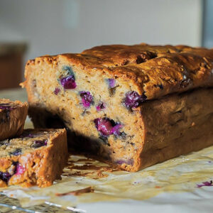 Gluten-Free Blueberry Banana Bread