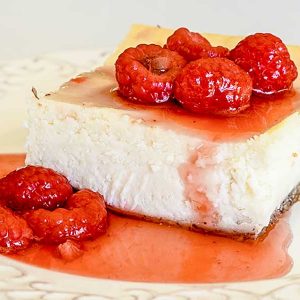 Gluten-Free Baked German Cheesecake
