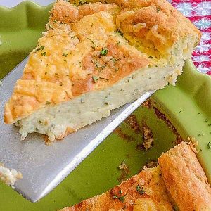 Low-Carb Cheesy Potato Pie